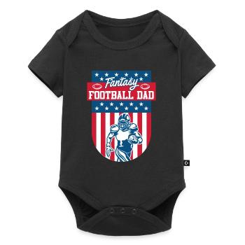 Fantasy Football Dad - Baby Premium short-sleeve bodysuit - black - Front