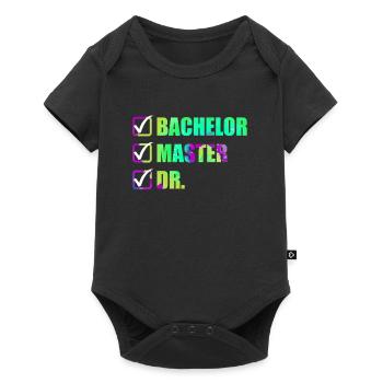 Enfin terminé Doctorat Doctorat Doctorat - Body à manches courtes Premium Bébé - noir - Devant