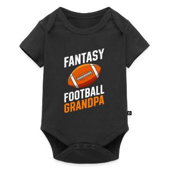 Fantasy Football Grandpa - Baby Premium short-sleeve bodysuit - black - Front