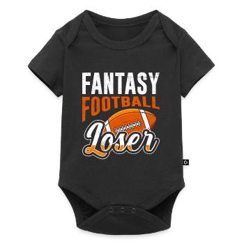 Fantasy Football Loser - Baby Premium short-sleeve bodysuit - black - Front