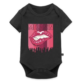 Mélanine Femmes Noires Femme Africaine - Body à manches courtes Premium Bébé - noir - Devant