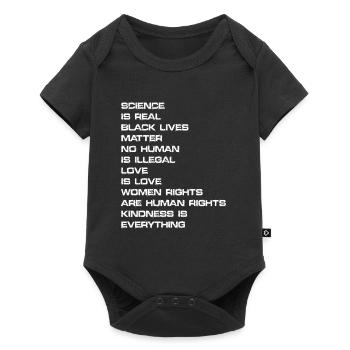 Black Lives Matter Women's Rights Africa - Baby Premium short-sleeve bodysuit - black - Front