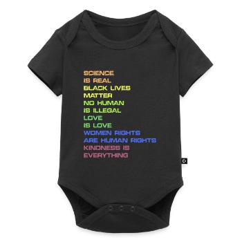 Black Lives Matter Women's Rights Africa - Baby Premium short-sleeve bodysuit - black - Front