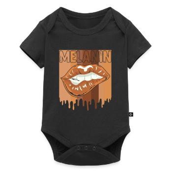 Mélanine Femmes Noires Femme Africaine - Body à manches courtes Premium Bébé - noir - Devant