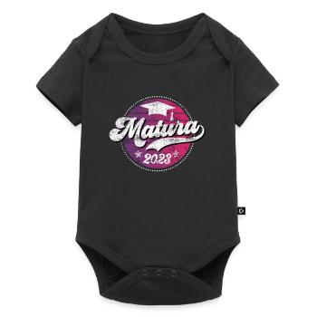Matura 20203 Maturanten - Baby Premium Kurzarmbody - Schwarz - Vorne
