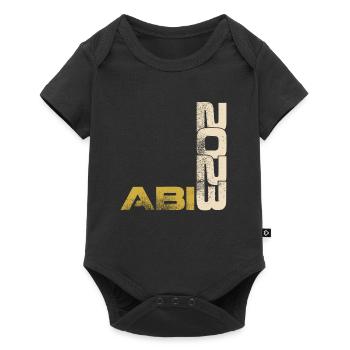 Abi 2023 Abiturient - Baby Premium Kurzarmbody - Schwarz - Vorne