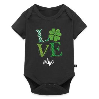 Love Life St. Patrick's Day Shenanigans - Baby Premium short-sleeve bodysuit - black - Front