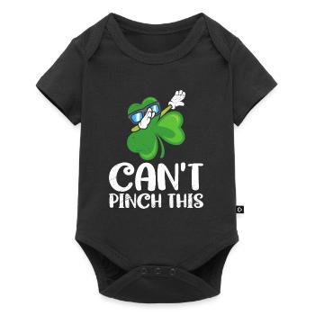 Can't Pinch This St. Patrick's Day Quote - Baby Premium short-sleeve bodysuit - black - Front