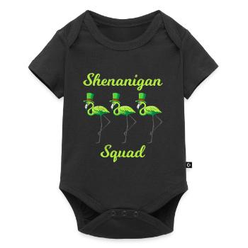 Shenanigans Squad St Patrick’s Day - Body à manches courtes Premium Bébé - noir - Devant