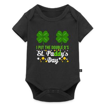 I put the double D's in St. Paddys Day - Baby Premium short-sleeve bodysuit - black - Front
