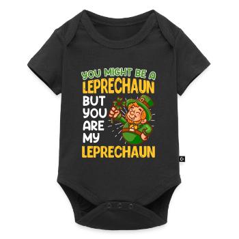 You are my Leprechaun St. Patrick's Day - Baby Premium short-sleeve bodysuit - black - Front