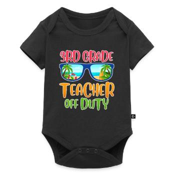 Third Class Class Teachers on Vacation Teachers - Baby Premium short-sleeve bodysuit - black - Front
