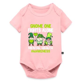 Santé mentale geistige Gesundheit Awareness - Body à manches courtes Premium Bébé - rose - Devant