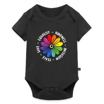 Stop Bullying Awareness and Solidarity for - Baby Premium short-sleeve bodysuit - black - Front