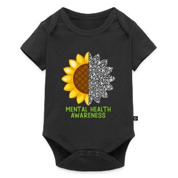 Mentale Health Matters Awareness Mentale - Baby Premium short-sleeve bodysuit - black - Front