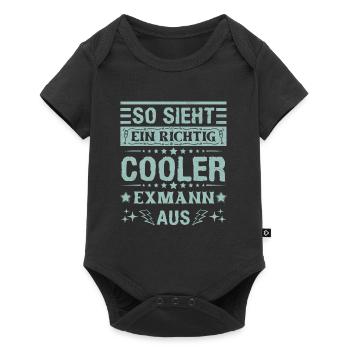 This is what a really cool ex-husband looks like Divorce - Baby Premium short-sleeve bodysuit - black - Front