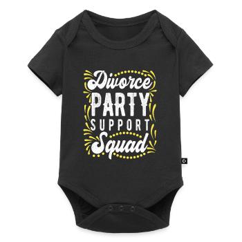 Divorce Party Man Happy Divorced - Baby Premium short-sleeve bodysuit - black - Front