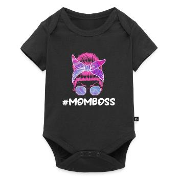 Maman Boss Fête des mères Mama Boss Superviseur - Body à manches courtes Premium Bébé - noir - Devant