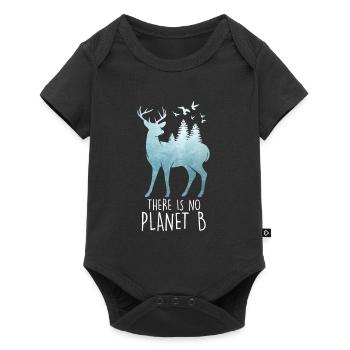 There is no Planet B Environmental Protection Species Protection - Baby Premium short-sleeve bodysuit - black - Front