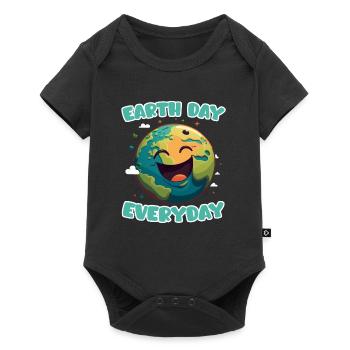 Environmentalists Earth Day Mission Earth Environment - Baby Premium short-sleeve bodysuit - black - Front