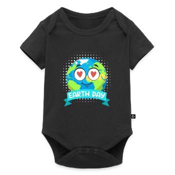 Environmentalists Earth Day Mission Earth Environment - Baby Premium short-sleeve bodysuit - black - Front
