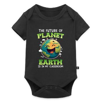 Save the Earth Environmentally Conscious Children - Baby Premium short-sleeve bodysuit - black - Front