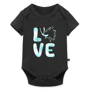 Chasse sous-marine LOVE Chasse au poisson de plongée Spearfisher - Body à manches courtes Premium Bébé - noir - Devant