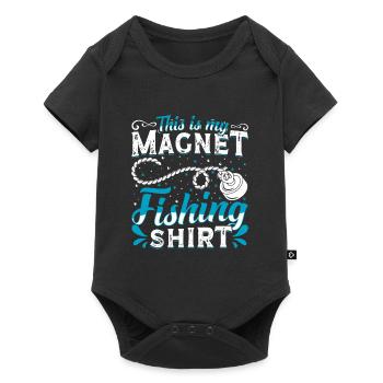 Magnetangler Ceci est ma chemise de pêche Magnet - Body à manches courtes Premium Bébé - noir - Devant