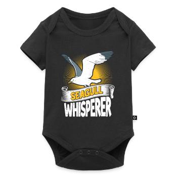 Seagulls Whisperers Bird lovers Shorebirds - Baby Premium short-sleeve bodysuit - black - Front