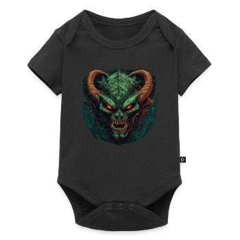 Monster Monster Demon Devil Vampire Guhl Zombie - Baby Premium short-sleeve bodysuit - black - Front