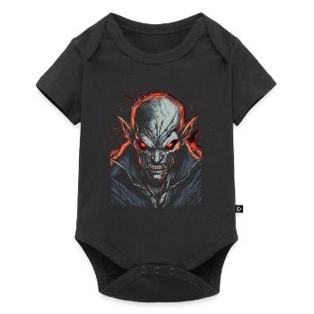 Monster Monster Demon Devil Vampire Guhl Zombie - Baby Premium short-sleeve bodysuit - black - Front