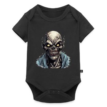 Monster Monster Demon Devil Vampire Guhl Zombie - Baby Premium short-sleeve bodysuit - black - Front