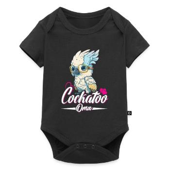 Cockatoo Grandma Bird Lover Parrot Women - Baby Premium short-sleeve bodysuit - black - Front
