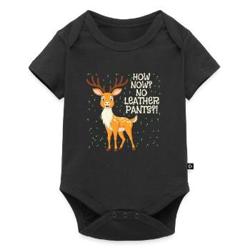 Bayern costume like now? No lederhosen? - Baby Premium short-sleeve bodysuit - black - Front