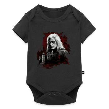Monster Monster Demon Devil Vampire Guhl Zombie - Baby Premium short-sleeve bodysuit - black - Front