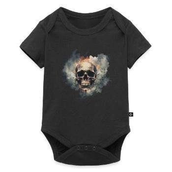 Monster Monster Demon Devil Vampire Guhl Zombie - Baby Premium short-sleeve bodysuit - black - Front