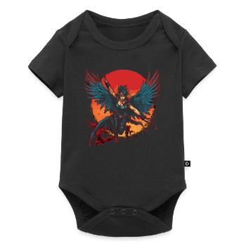 Monster Monster Demon Devil Vampire Guhl Zombie - Body à manches courtes Premium Bébé - noir - Devant