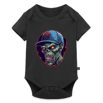 Monster Monster Demon Devil Vampire Guhl Zombie - Body à manches courtes Premium Bébé - noir - Devant