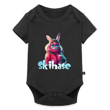 Ski Bunny Après Party Ski Bunny Ski Bunny Femmes - Body à manches courtes Premium Bébé - noir - Devant