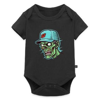 Monster Monster Demon Devil Vampire Guhl Zombie - Body à manches courtes Premium Bébé - noir - Devant