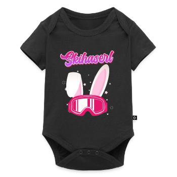 Ski Bunny Après Ski Party Skieur Bunny - Body à manches courtes Premium Bébé - noir - Devant
