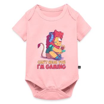 Video Gamer Don't Hear You I'm Gambling Bunny - Baby Premium short-sleeve bodysuit - rose - Front