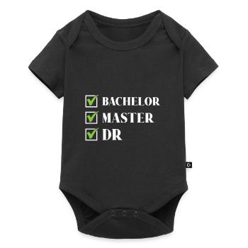 Baccalauréat Maître Dr. Doctorat Réussi - Body à manches courtes Premium Bébé - noir - Devant