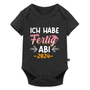 Abitur 2024 Abi I Have Finished Girl - Baby Premium short-sleeve bodysuit - black - Front