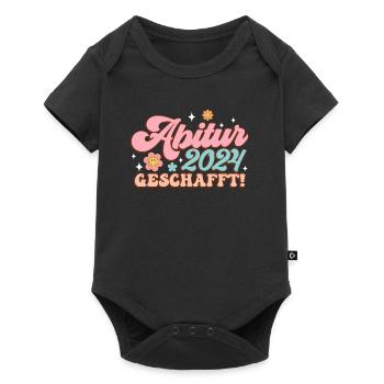 Abitur 2024 made high school graduates funny things - Baby Premium short-sleeve bodysuit - black - Front