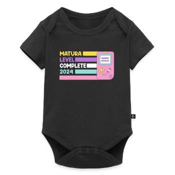 MATURA Level Complete 2024 Maturantin Funny - Baby Premium short-sleeve bodysuit - black - Front