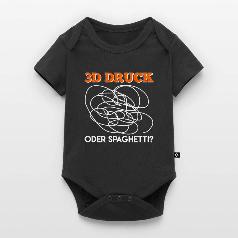 3D printing or spaghetti? 3D Printing Errors Baby Premium short-sleeve bodysuit