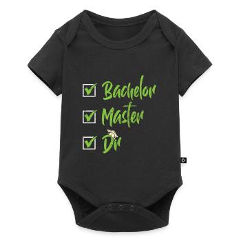 Baccalauréat Maître Dr. Doctorat Réussi - Body à manches courtes Premium Bébé - noir - Devant