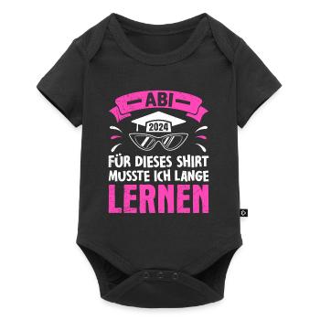 ABI 2024 ABITUR Pour cette chemise Abi graduation - Body à manches courtes Premium Bébé - noir - Devant