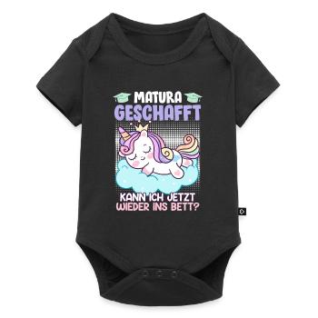 Je peux retourner me coucher - Body à manches courtes Premium Bébé - noir - Devant